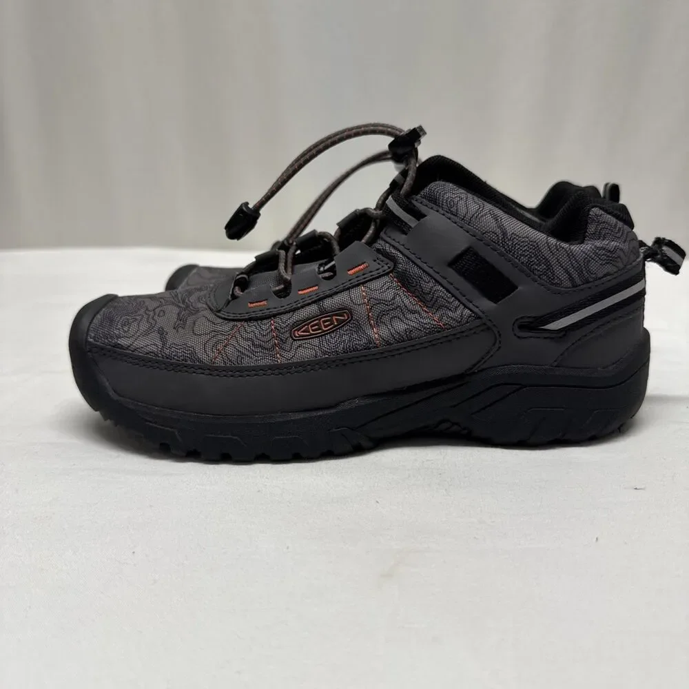KEEN Targhee Sport Vent Kids Size 3 Shoes Hiking Sneakers Gray Low Top Outdoor